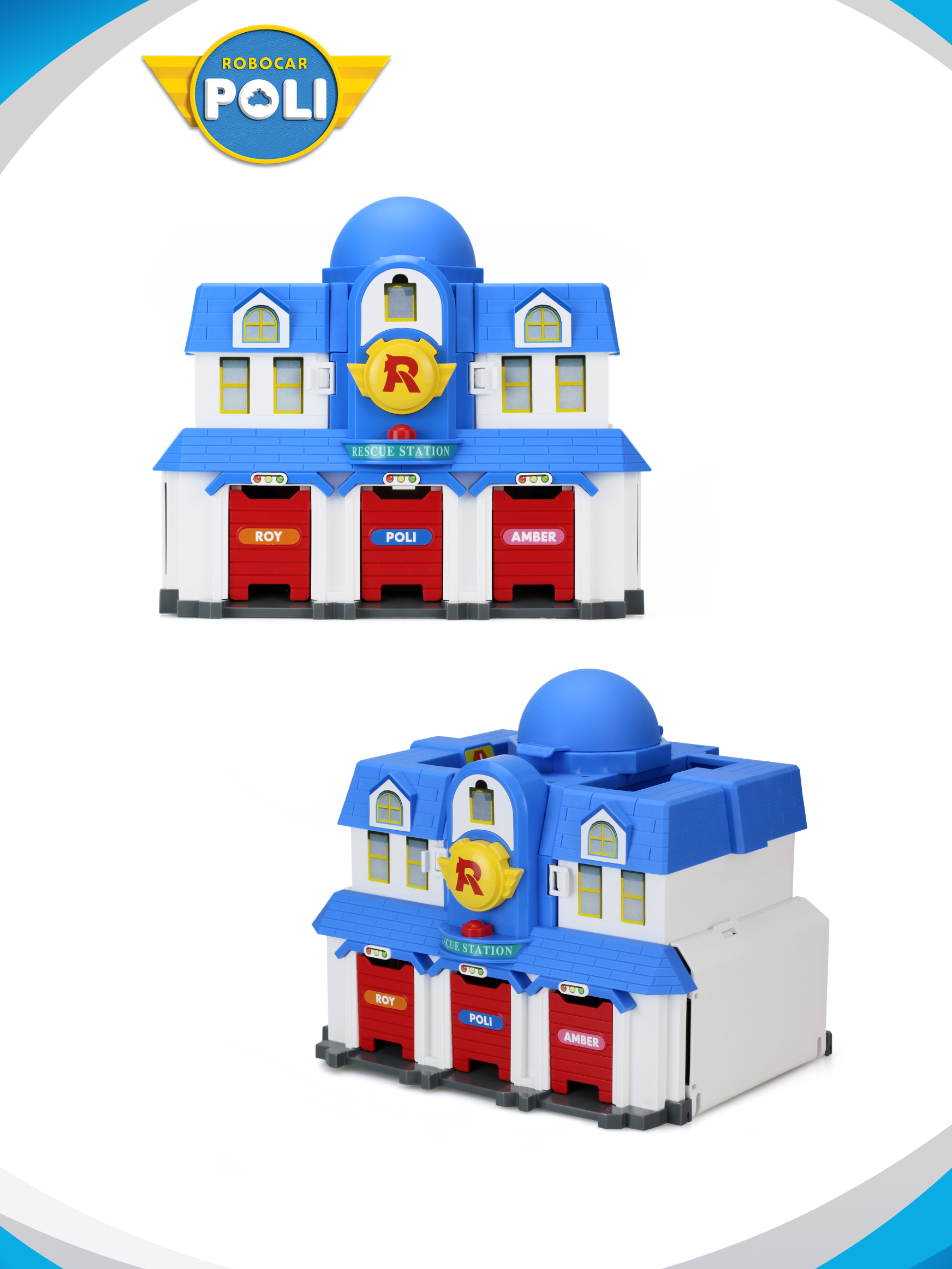 Игровой набор РОБОКАР ПОЛИ Поли штаб-квартира - фото 6