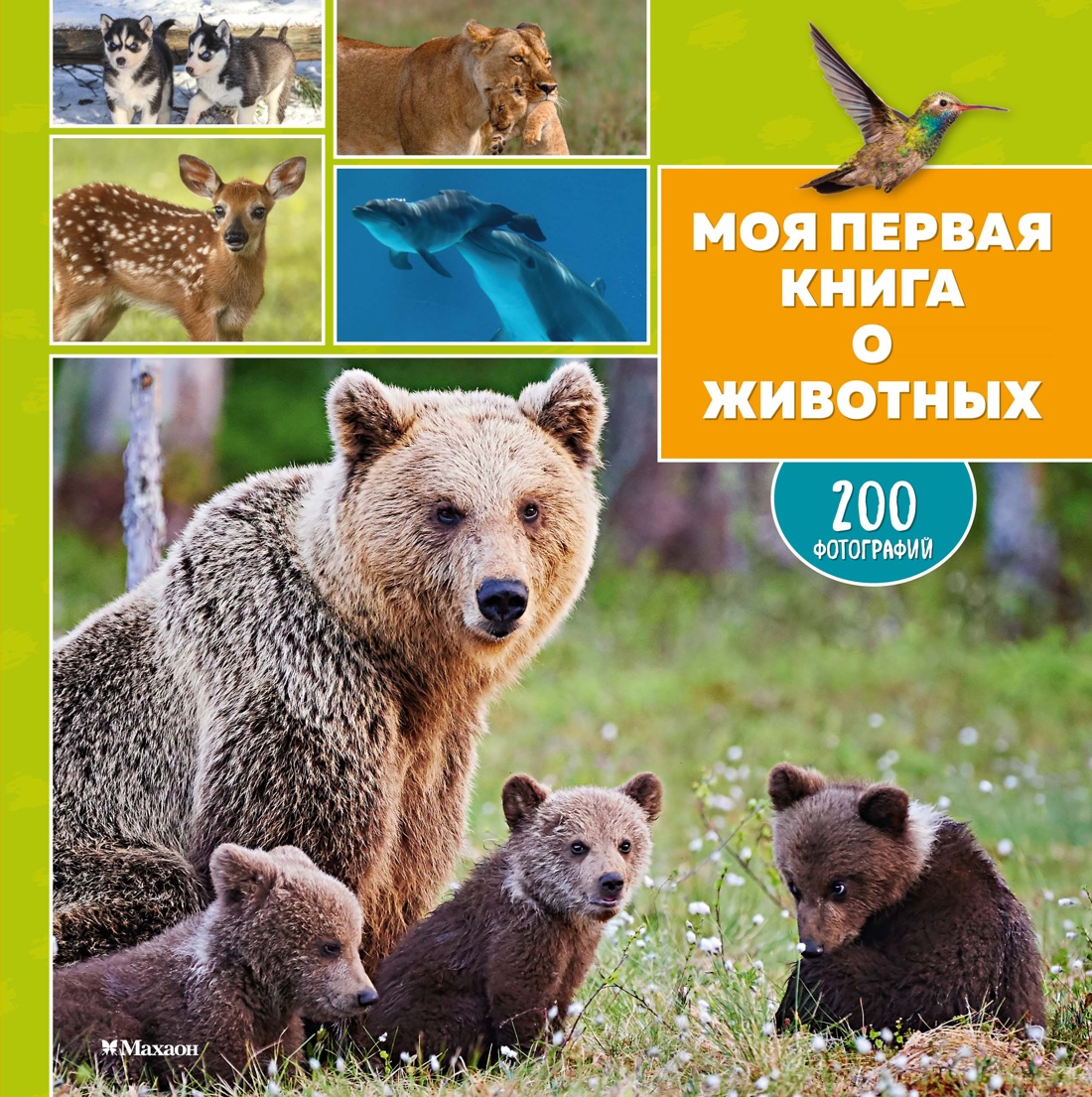 Книга Махаон Энц Лепети Э Бурсэ К Эделин П Моя первая книга о животных 200 фотографий - фото 1