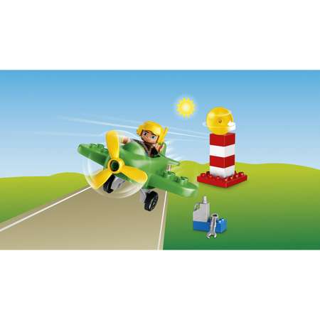 Конструктор LEGO DUPLO Маленький самолёт блочный
