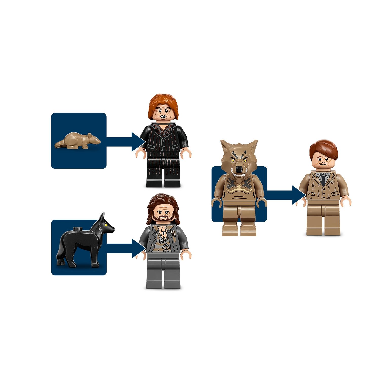 Конструктор LEGO Harry Potter Визжащая хижина и Гремучая Ива блочный - фото 6