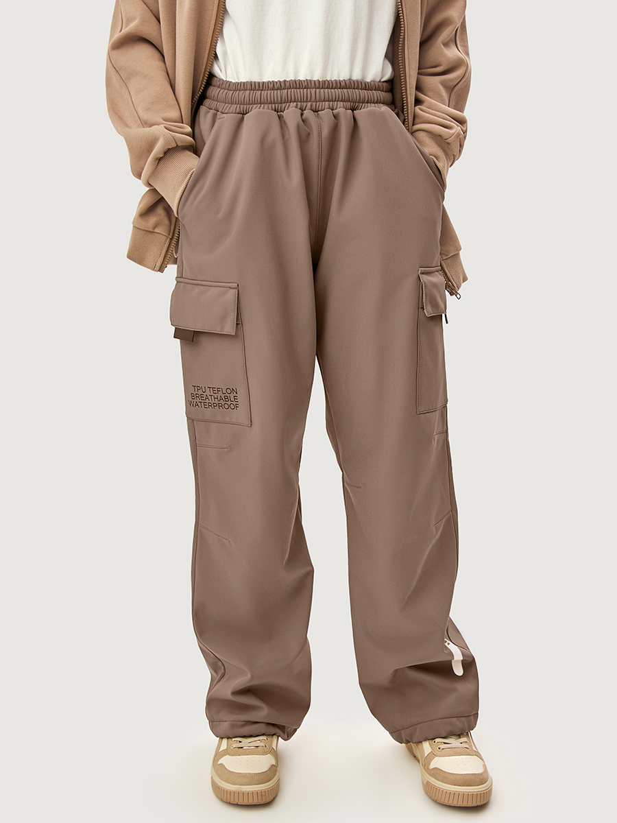 Брюки утепленные NIKASTYLE 2л16626 кофе - фото 1