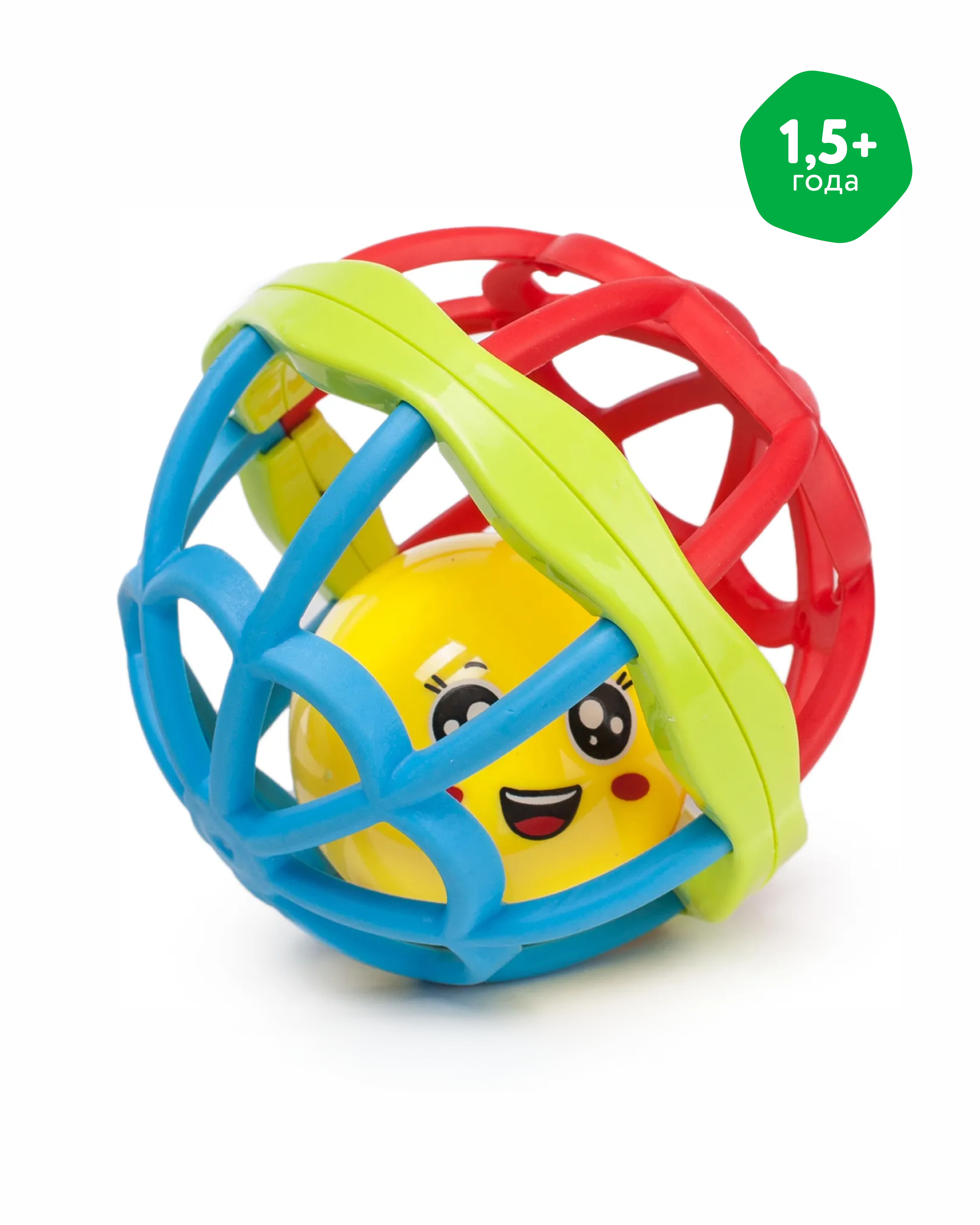 Изображение товара Гибкая развивающая игрушка мяч BabyGo для малышей от 1,5 лет