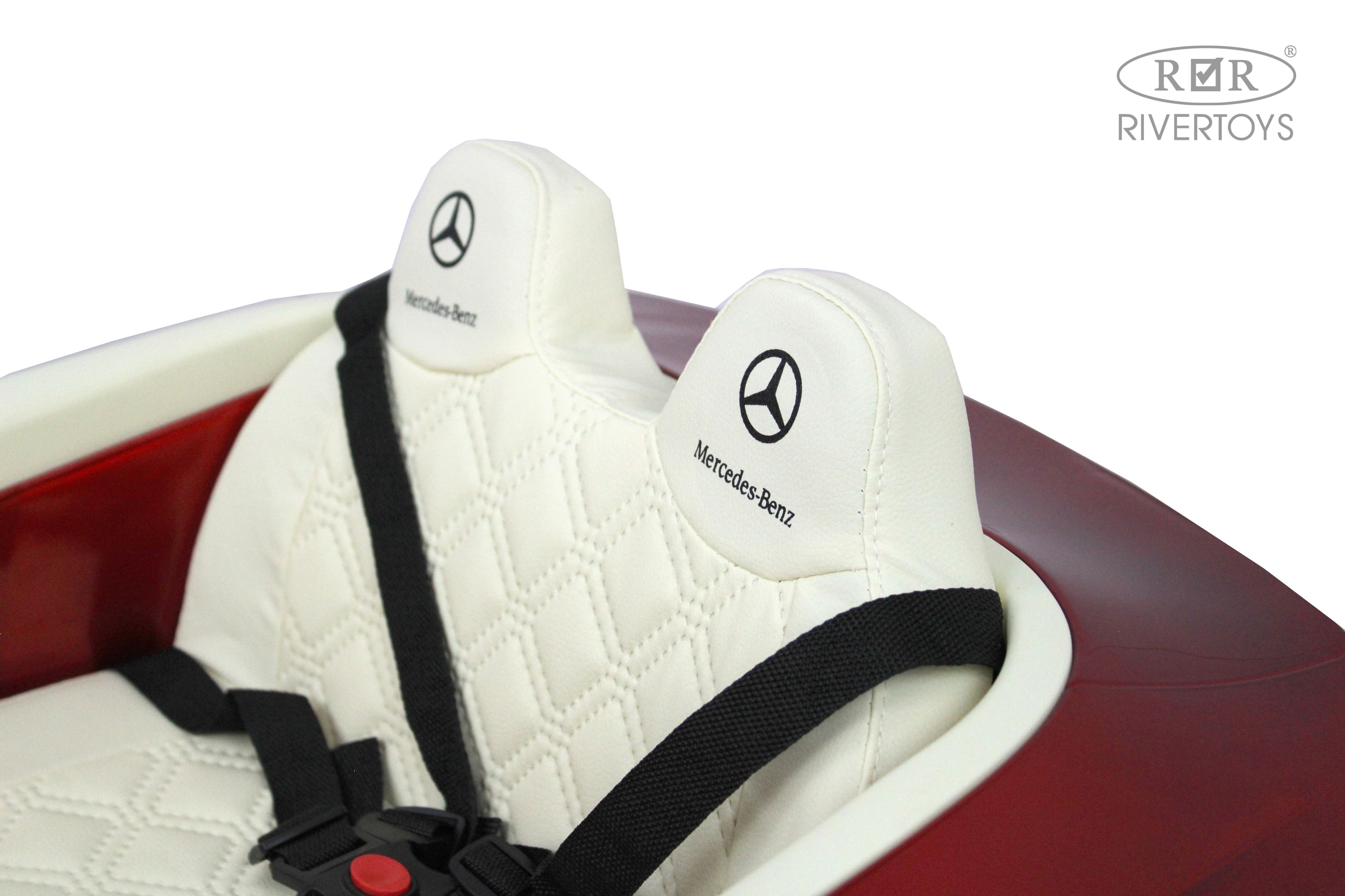Электромобиль RIVERTOYS Mercedes М333БХ-RED-GLANEC С пультом ДУ - фото 13