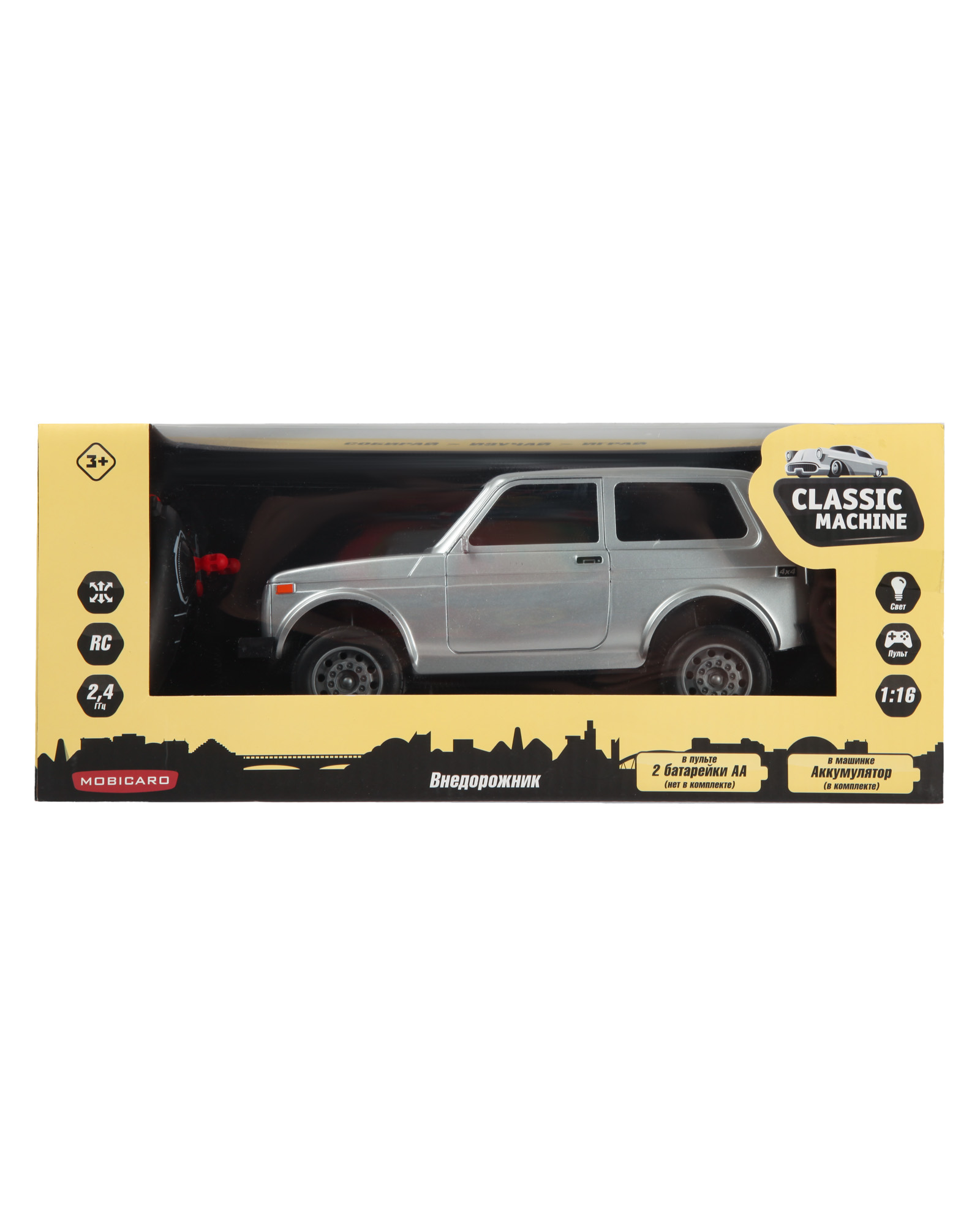 Автомобиль РУ Mobicaro Внедорожник 1:24 - фото 7