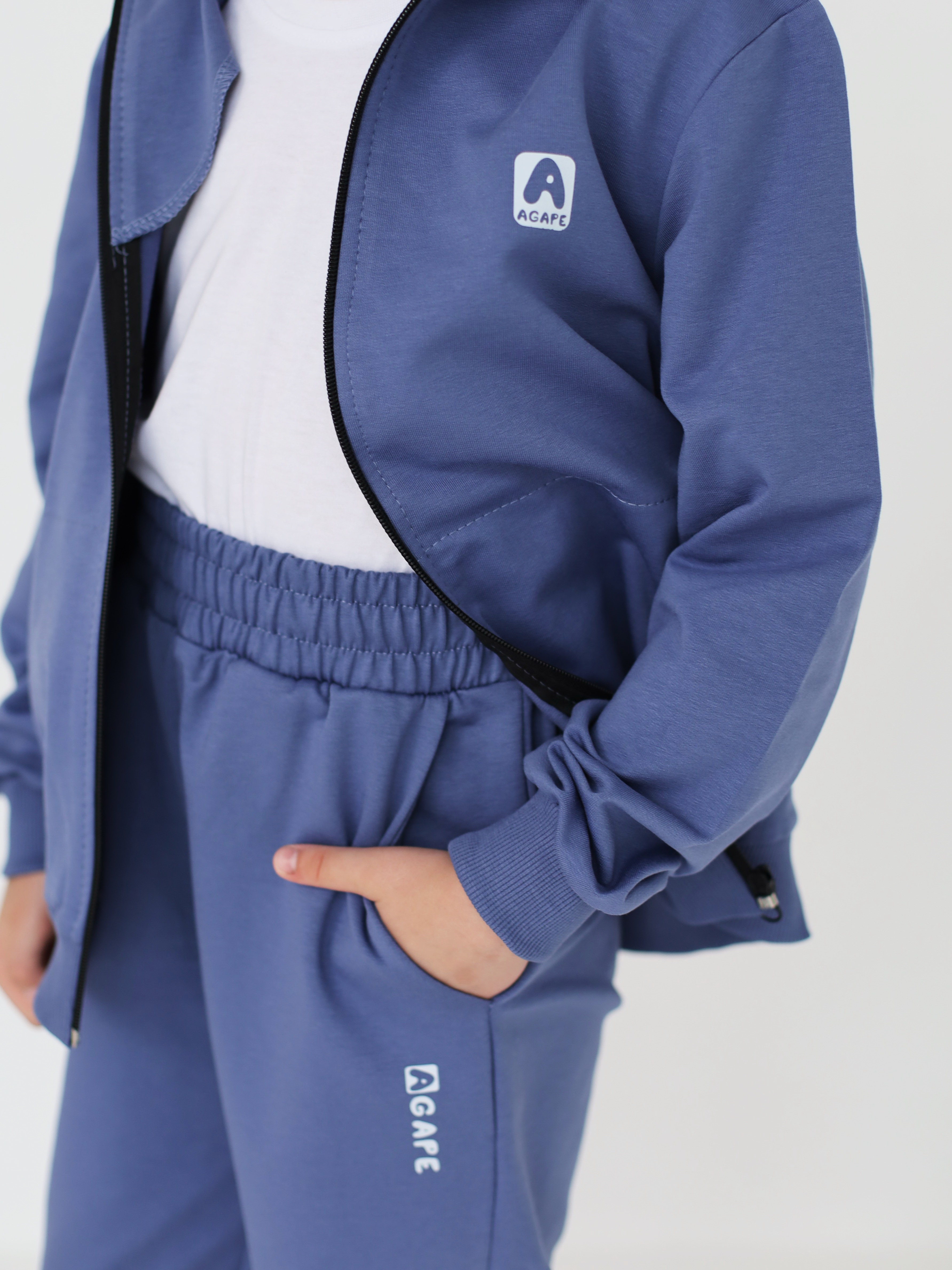 Костюм Агапэ 8015_индиго - фото 8