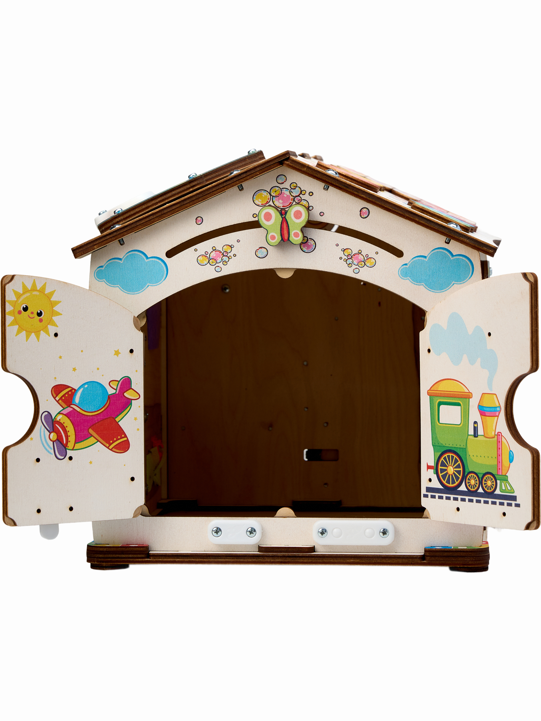 Игрушка Evotoys бизиборд Смайлика на машинке - фото 22