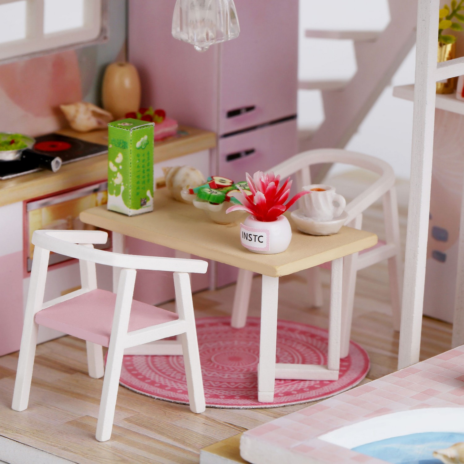 Интерьерный конструктор HitToy Румбокс Первая любовь с куполом M915 - фото 9