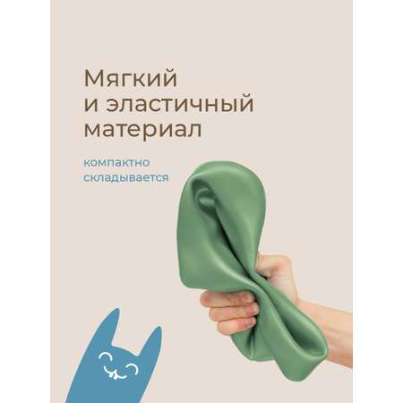 Вкладка многоразовая ROXY-KIDS Универсальная для дорожных горшков цвет оливковый