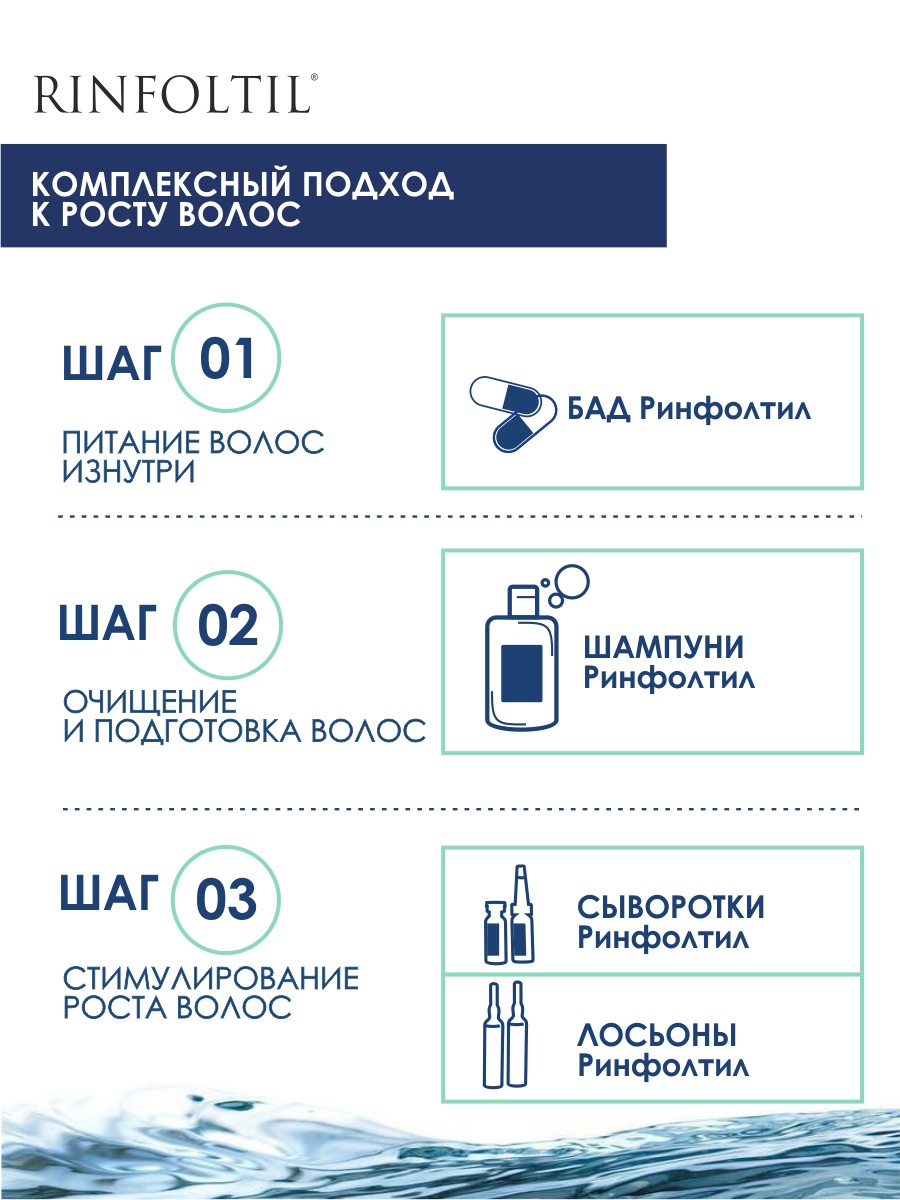 БАД Ринфолтил БАД Морской Коллаген для роста волос 362 мг №60 капсул - фото 7