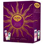 Набор средств AURA Гель для душа+Крем для рук