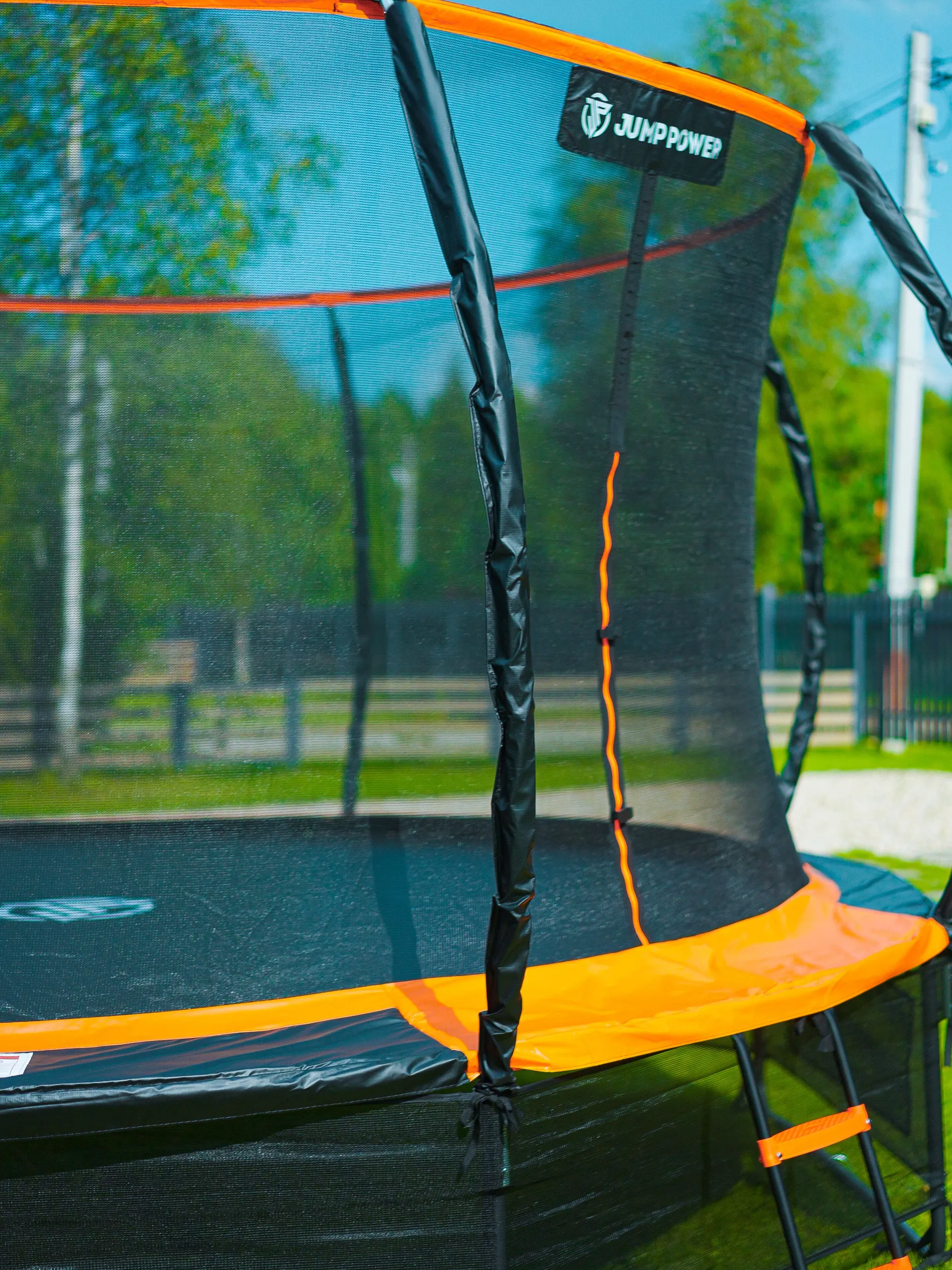 Батут Jump Power 12 ft Pro Inside Basket Orange - фото 30
