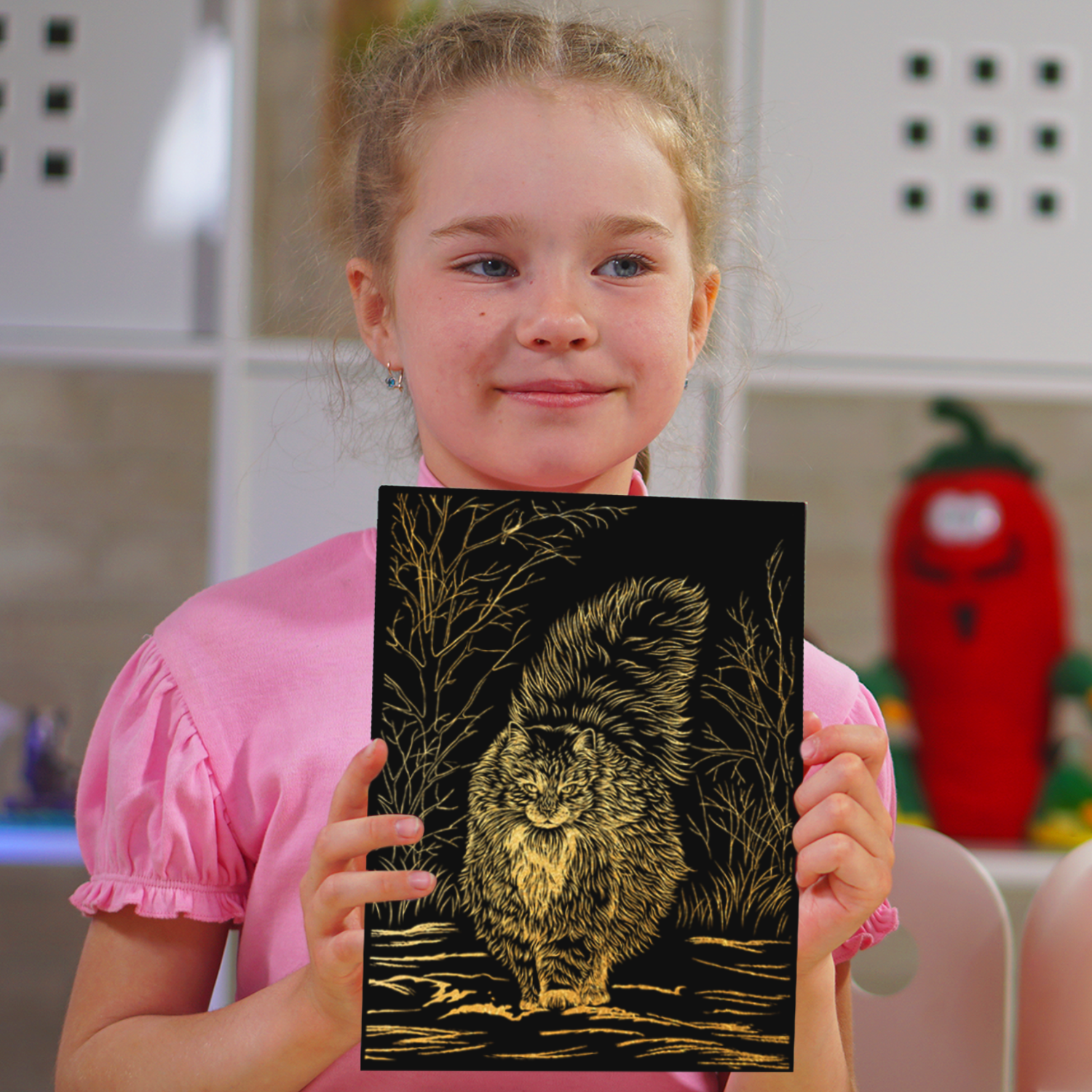 Гравюра LORI(колорит) Кошки - фото 12