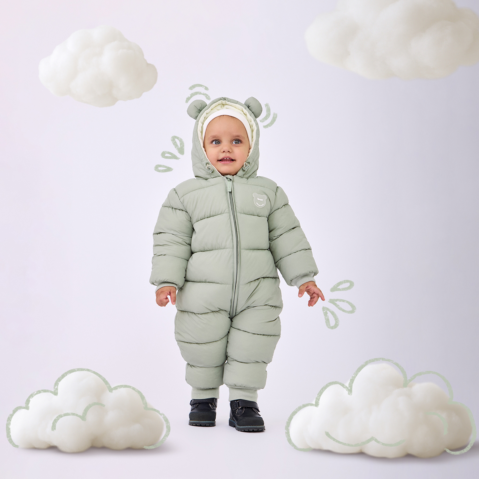 Комбинезон Rant light olive 160/3 - фото 2