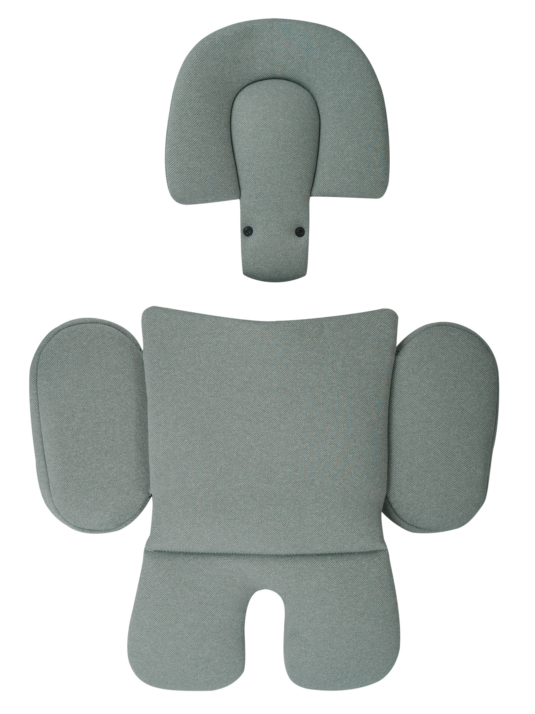 Автокресло Indigo Tourneo S серый-зеленый Isofix 0+/1/2/3 (0-36 кг) зеленый - фото 29