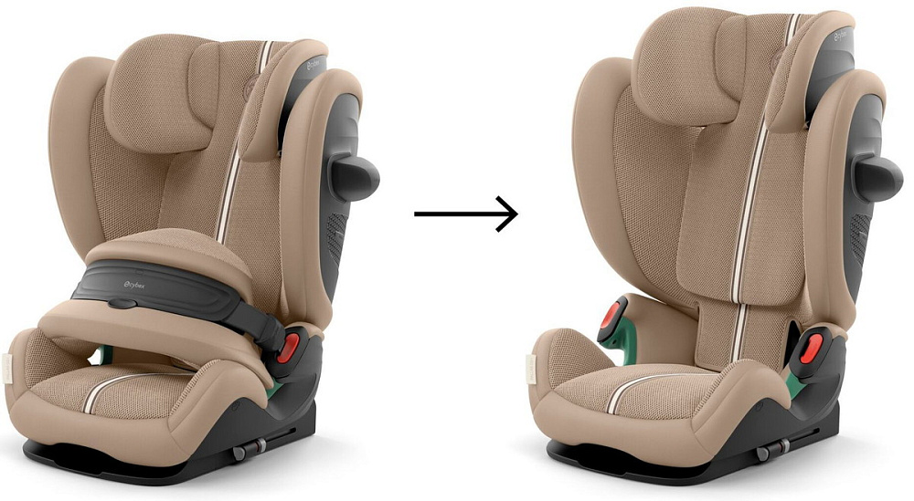 Автокресло Cybex Pallas G3 Isofix 1/2/3 (9-36 кг) бежевый - фото 7