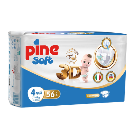 Подгузники Pine 56 шт.