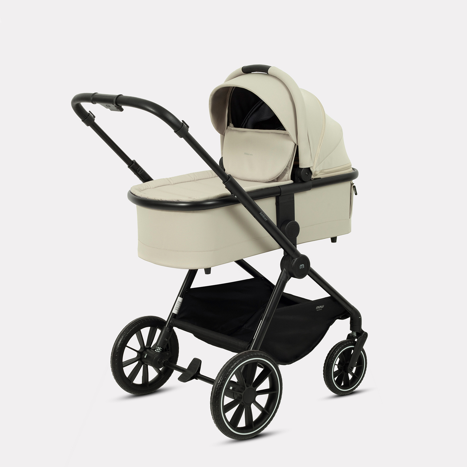 Коляска 3в1 MOWbaby AMBER бежевый - фото 1