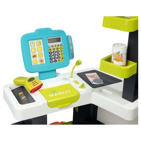 Игровой набор Smoby тележки и корзинки, касса, продукты
