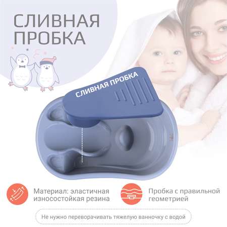 Ванночка KidWick Лайнер фиолетовый