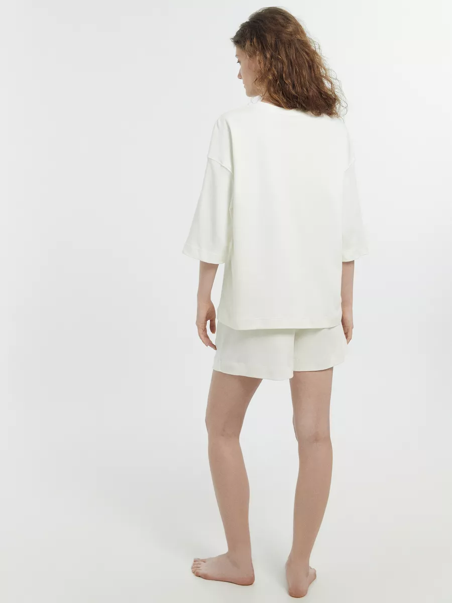 Пижама Mark Formelle (Марк Формэль) 592526/св.молочный +печать - фото 9