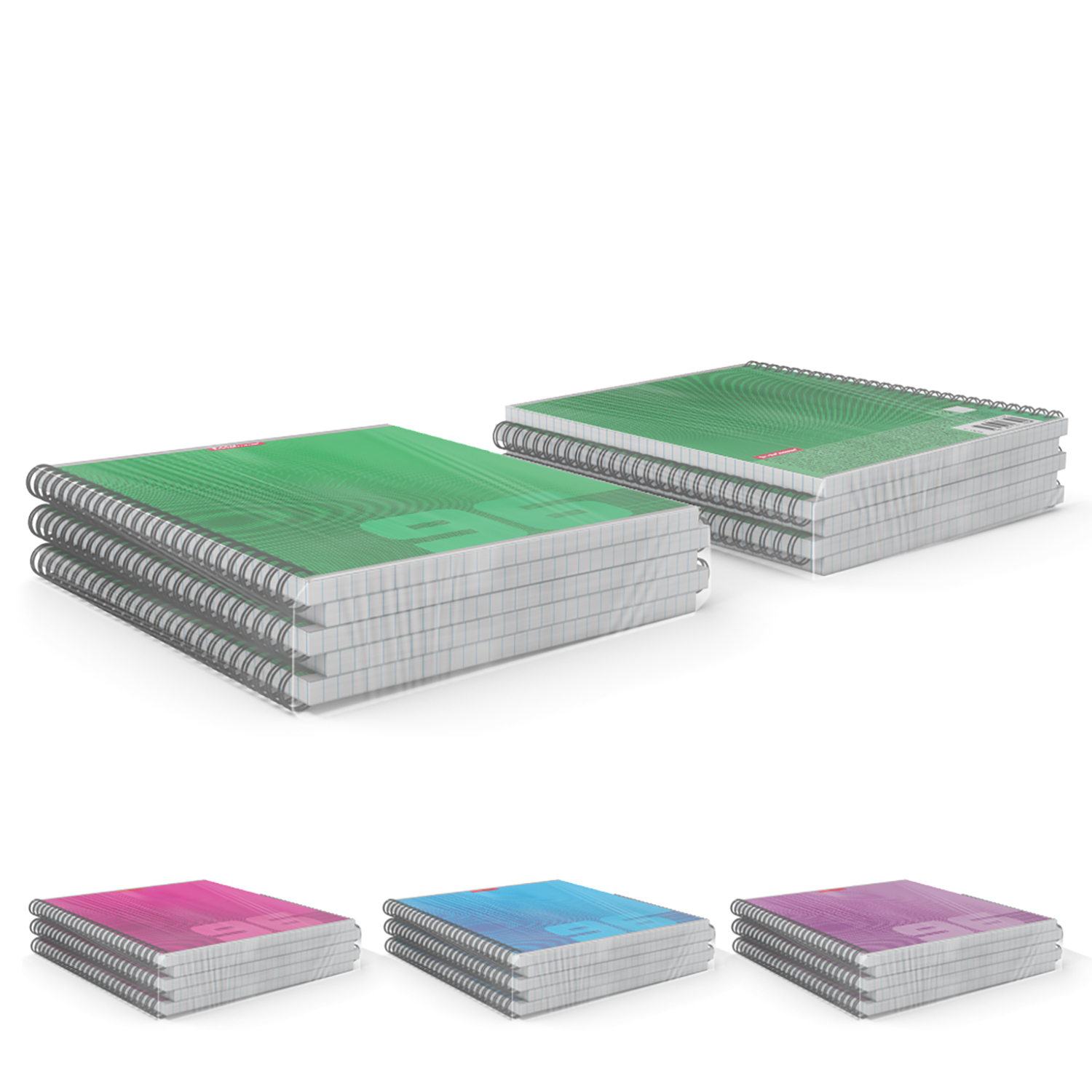 Общая тетрадь ErichKrause клетка 96 лист. в ассортименте - фото 7