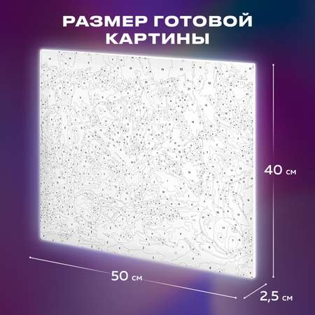 Картина по номерам Остров Сокровищ Ежик