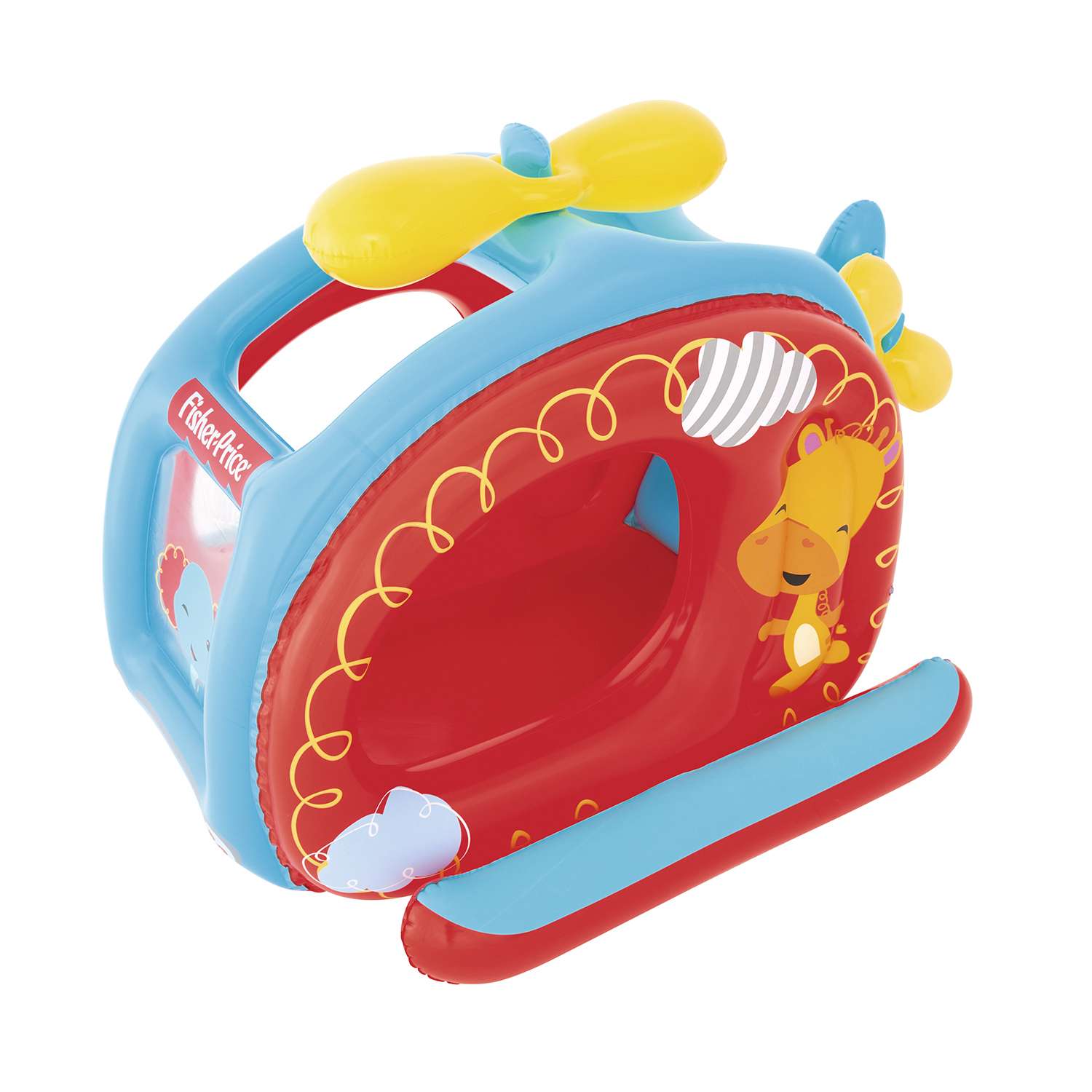 Центр игровой Bestway Fisher Price Вертолет с шариками 93502 - фото 7