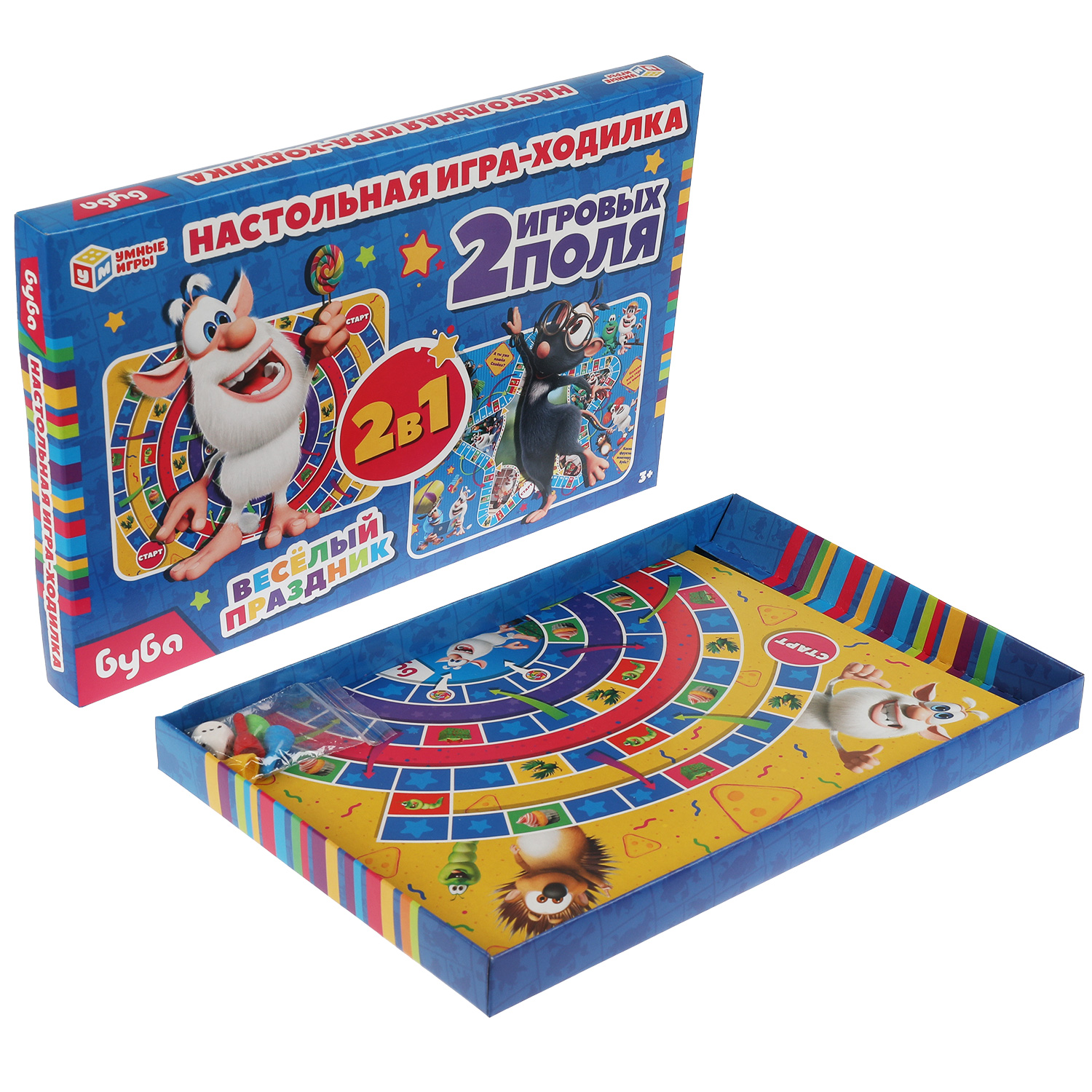 Настольная игра Умные игры Буба Весёлый праздник - фото 4