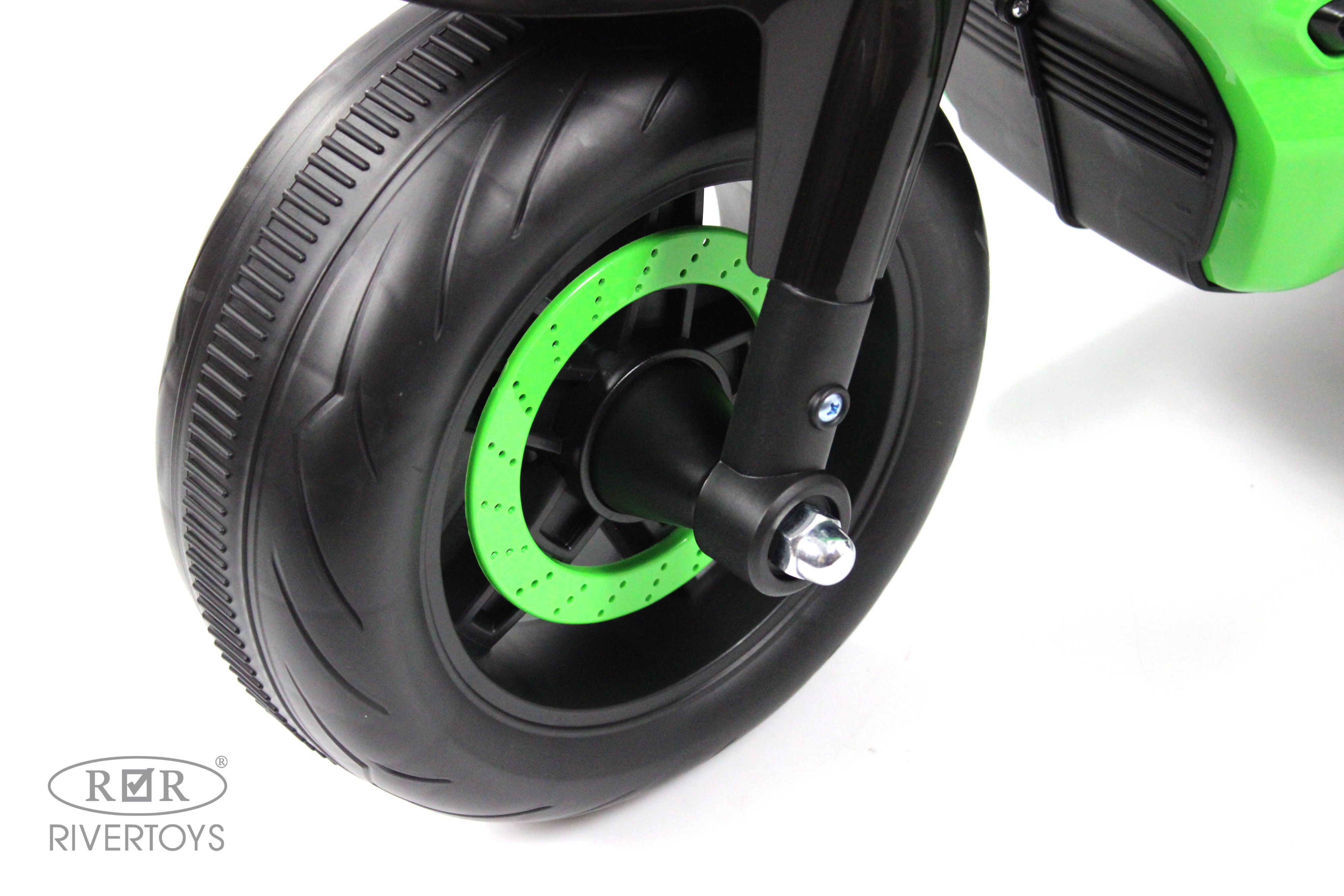 Электромобиль RIVERTOYS K002PX-GREEN - фото 9
