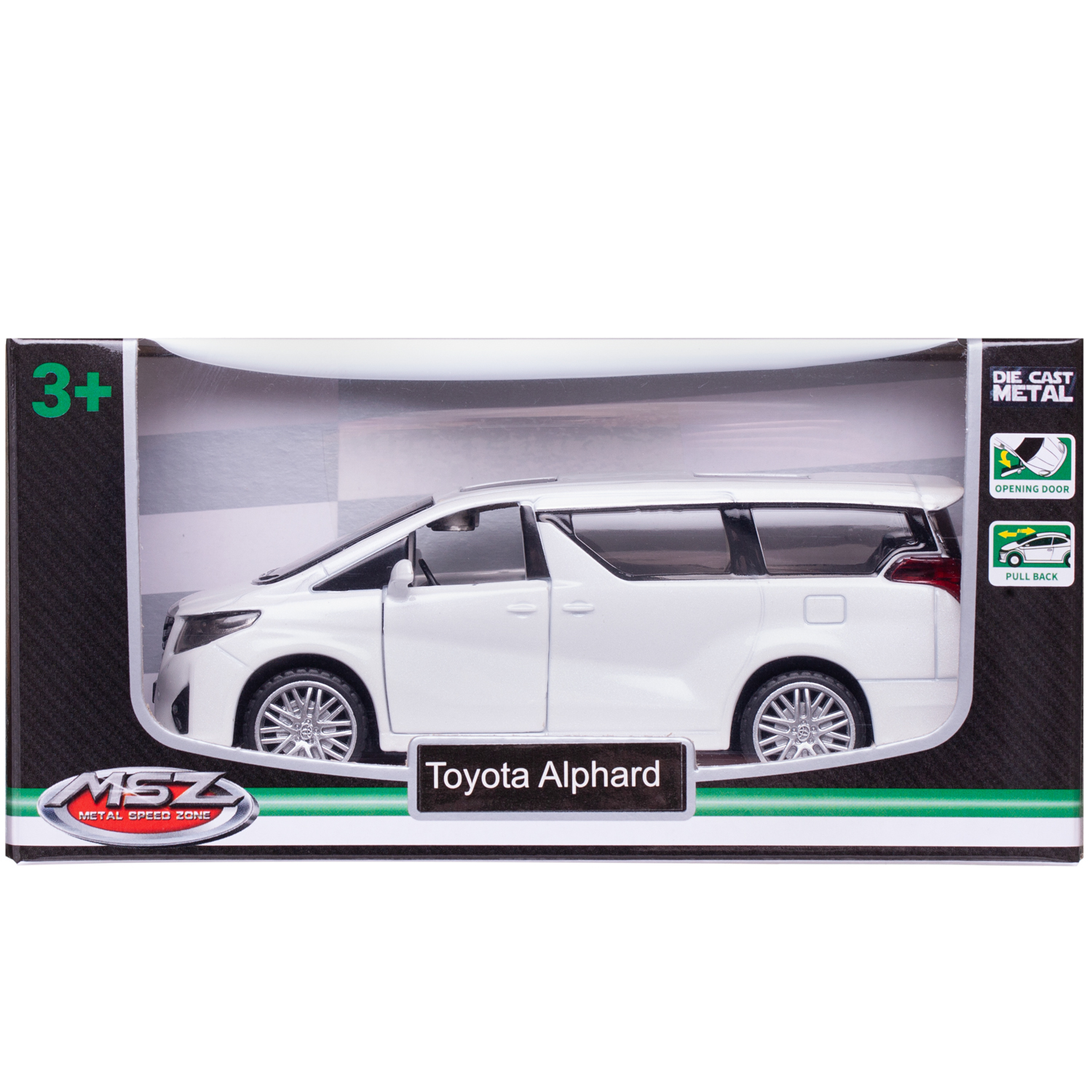 Автомобиль Abtoys Toyota MSZ 1:43 WE-15959W - фото 2