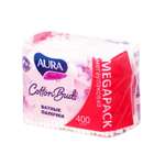 Ватные палочки AURA 400 шт.