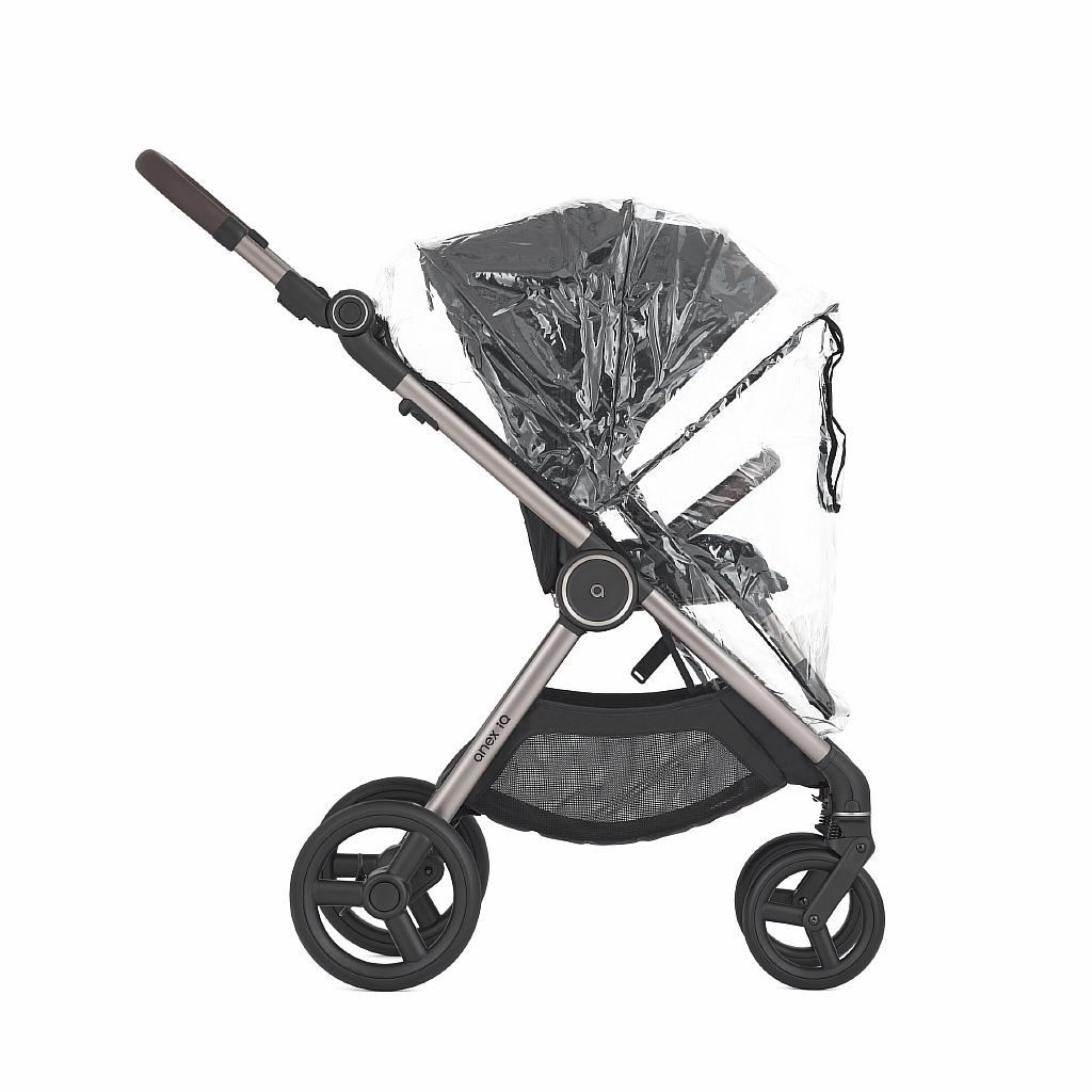 Коляска 2в1 Anex IQ Premium черный - фото 11