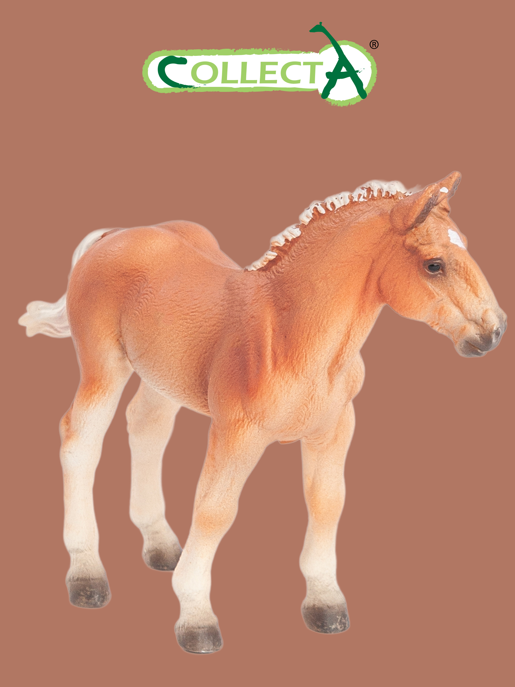 Фигурка Collecta Жеребенок лошади Норикер - фото 1