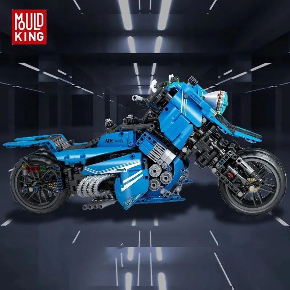 Конструктор Mould King Летающий мотоцикл - фото 10