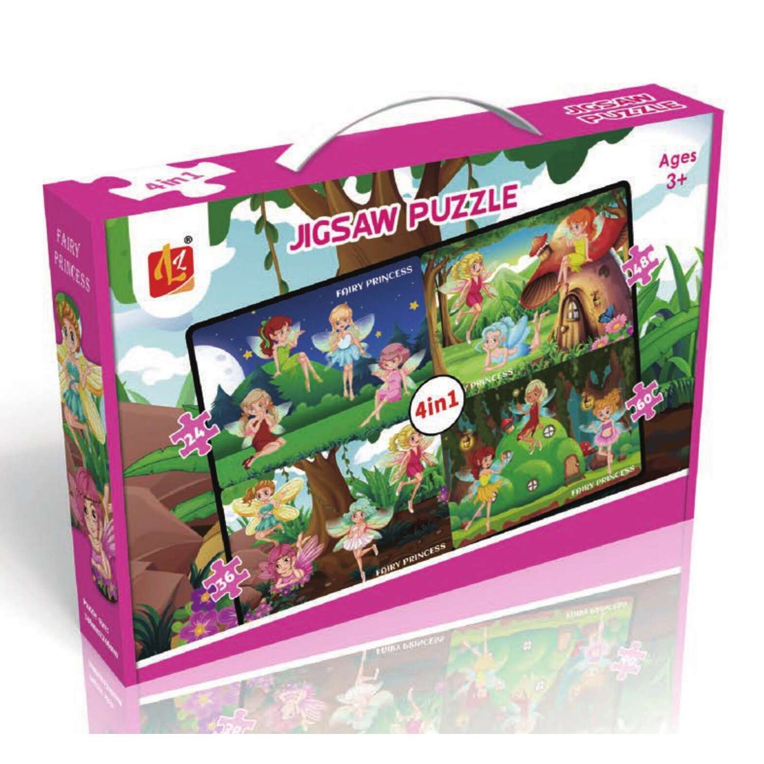 Пазл LILONG TOYS Принцесса 48 элементов классический - фото 2