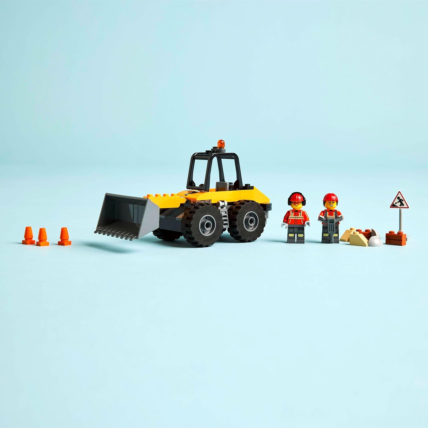 Конструктор LEGO City Строительный погрузчик 81 дет. - фото 6