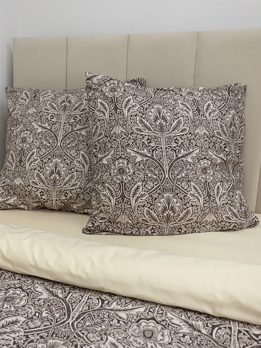 Комплект постельного белья для SNOFF Джина сатин евро 4 предм. - фото 5