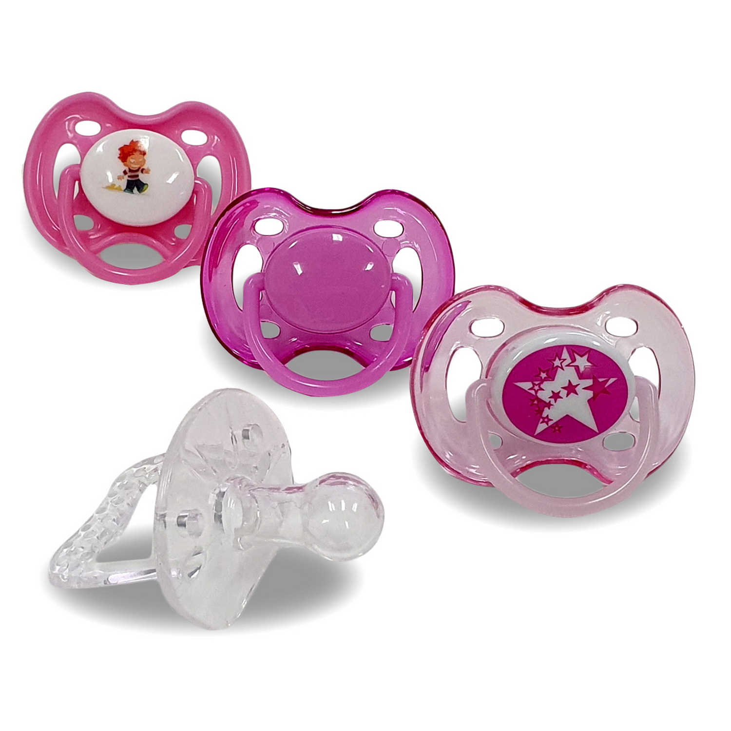 Пустышка Baby Land силикон ортодонтическая от 0 мес. 4 шт. - фото 1