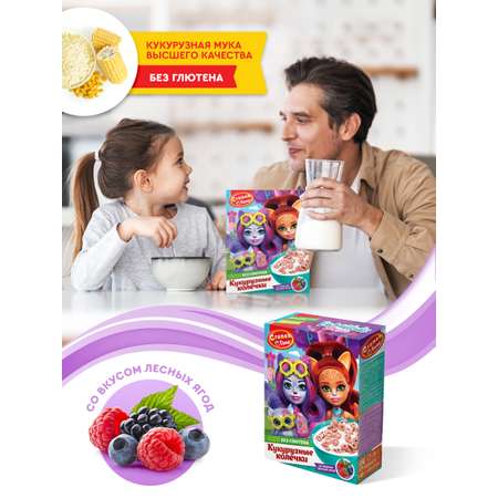 Сухой завтрак лесные ягоды Сладкая сказка CRUNCH TIME Enchantimals 170 г