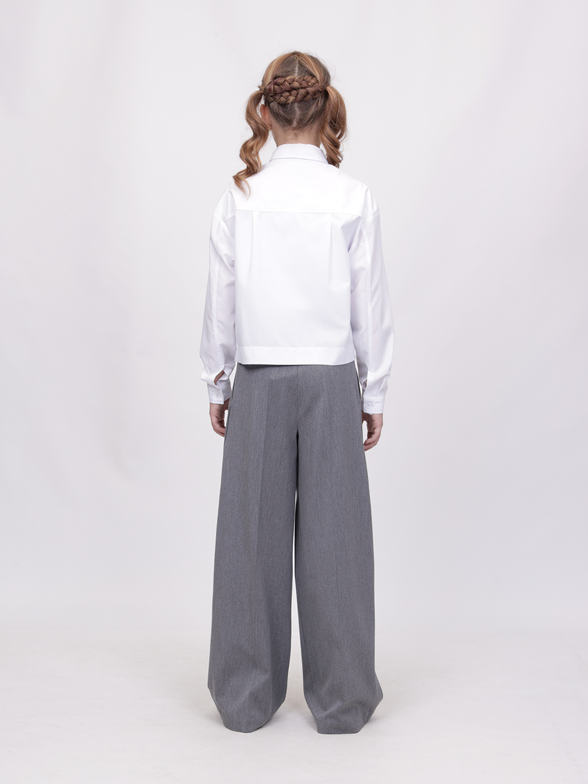 Брюки Sky Lake 2439 Диана серый - фото 3