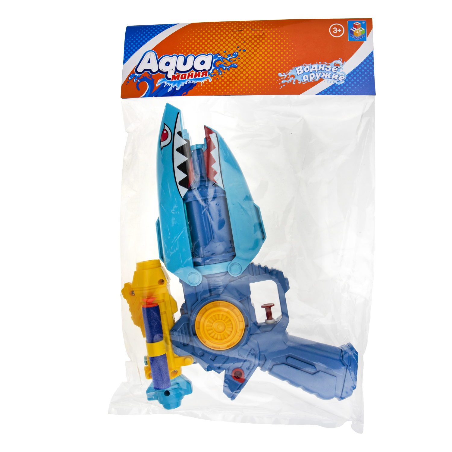 Пистолет водный 1TOY в ассортименте - фото 6