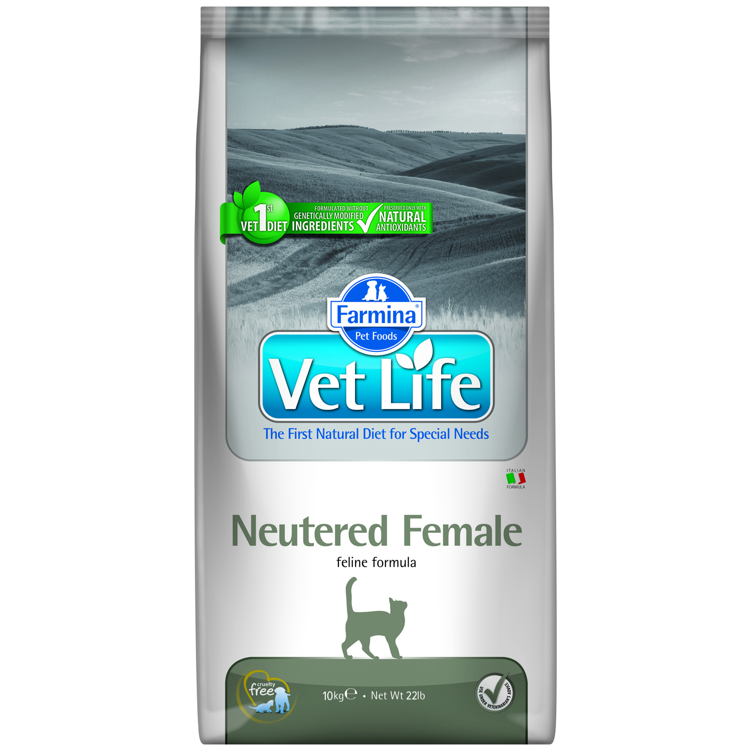Корм для кошек Farmina Vet Life стерилизованных 10кг - фото 1