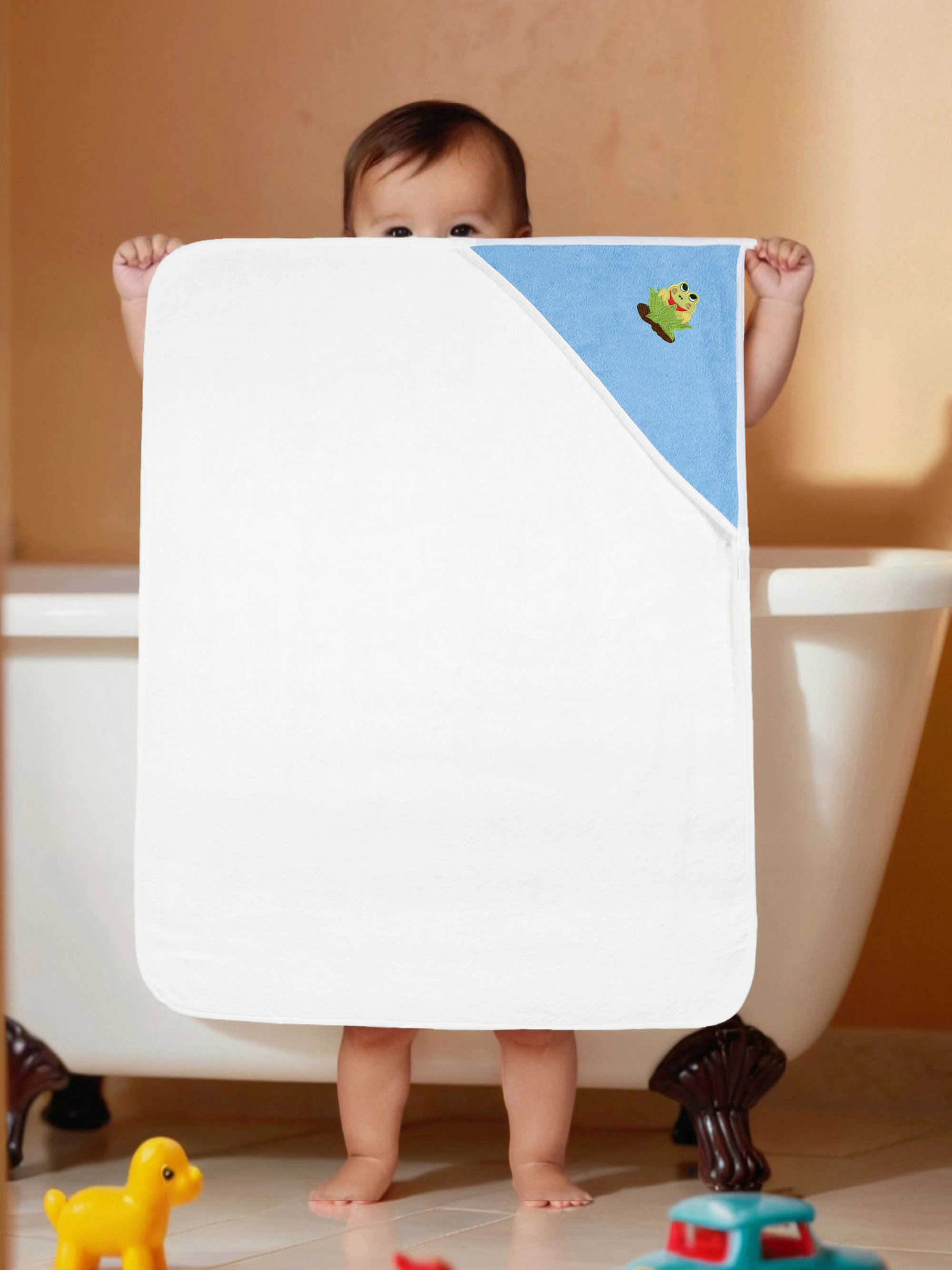 Полотенце уголок Wellness Малыш-00/54_Л 80 x 100 см 1 шт. - фото 2