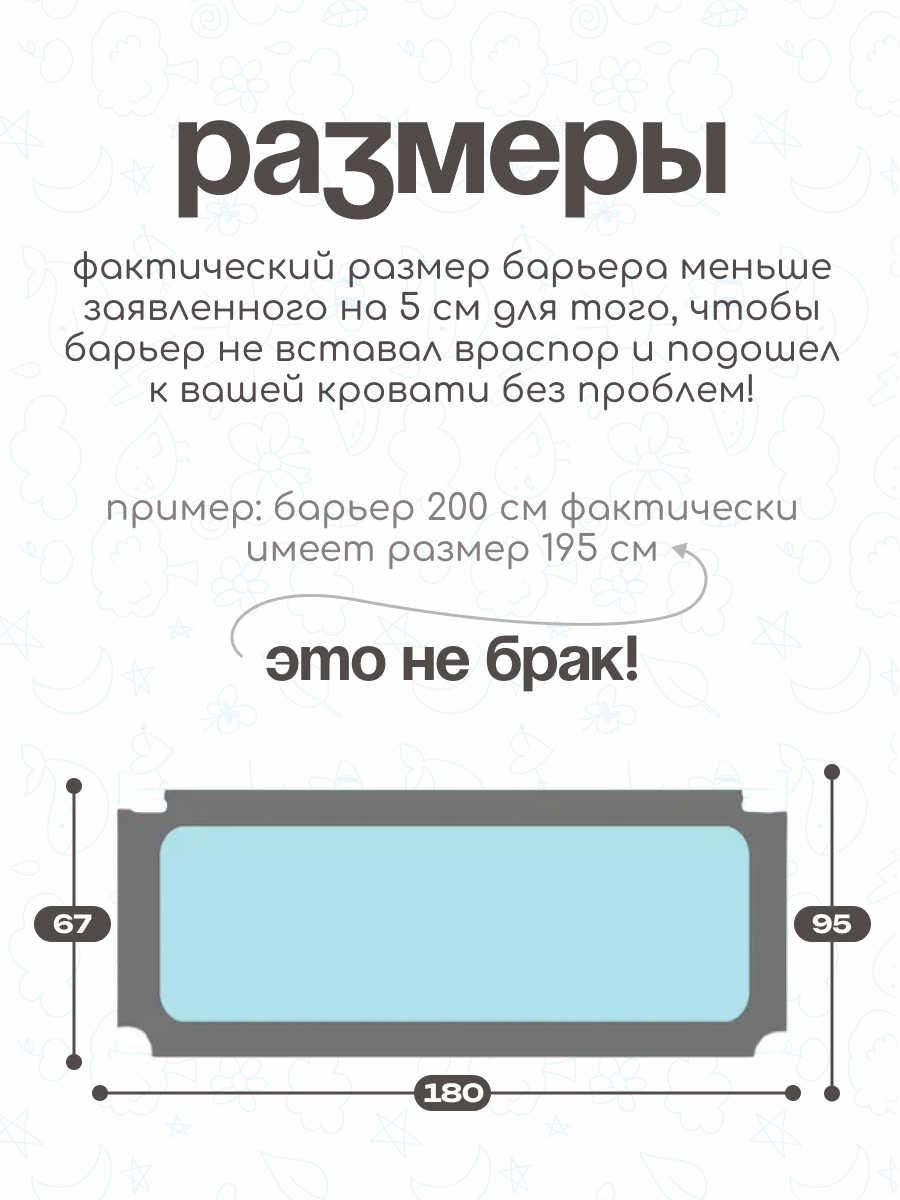 Барьер-ограничитель CINLANKIDS 180 см - фото 2