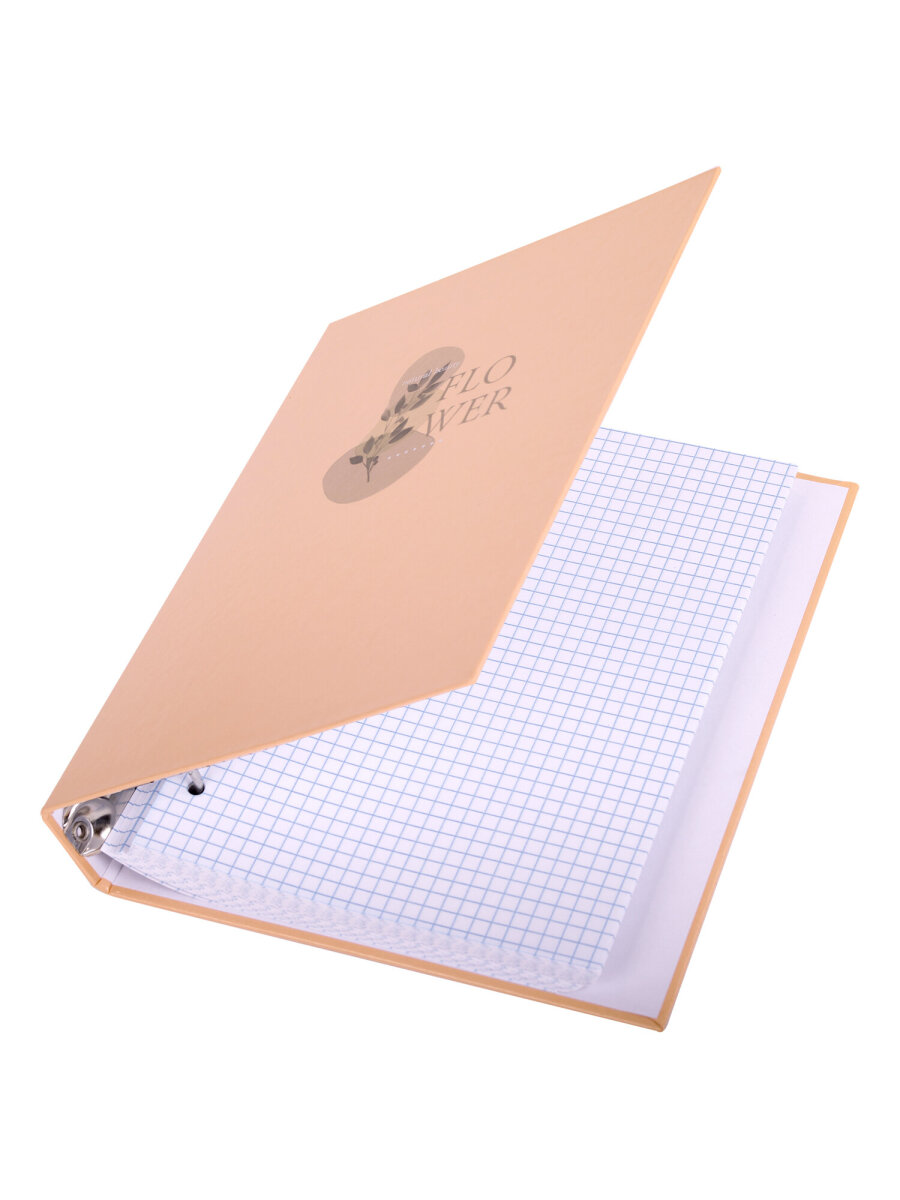 Тетрадь со сменным блоком Brauberg клетка 120 лист. - фото 6