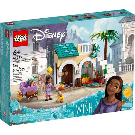 Конструктор LEGO Disney Princess Asha in the City of Rosas блочный