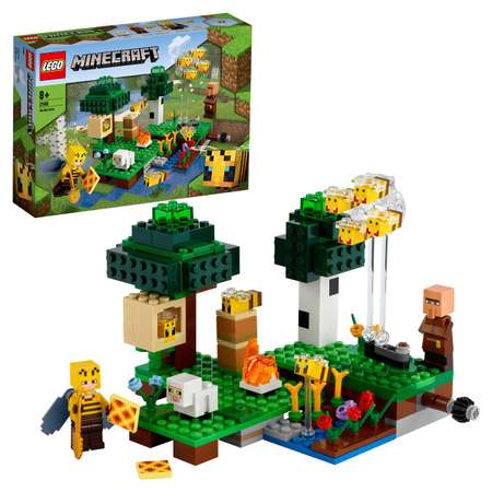 Конструктор LEGO Minecraft Пасека блочный