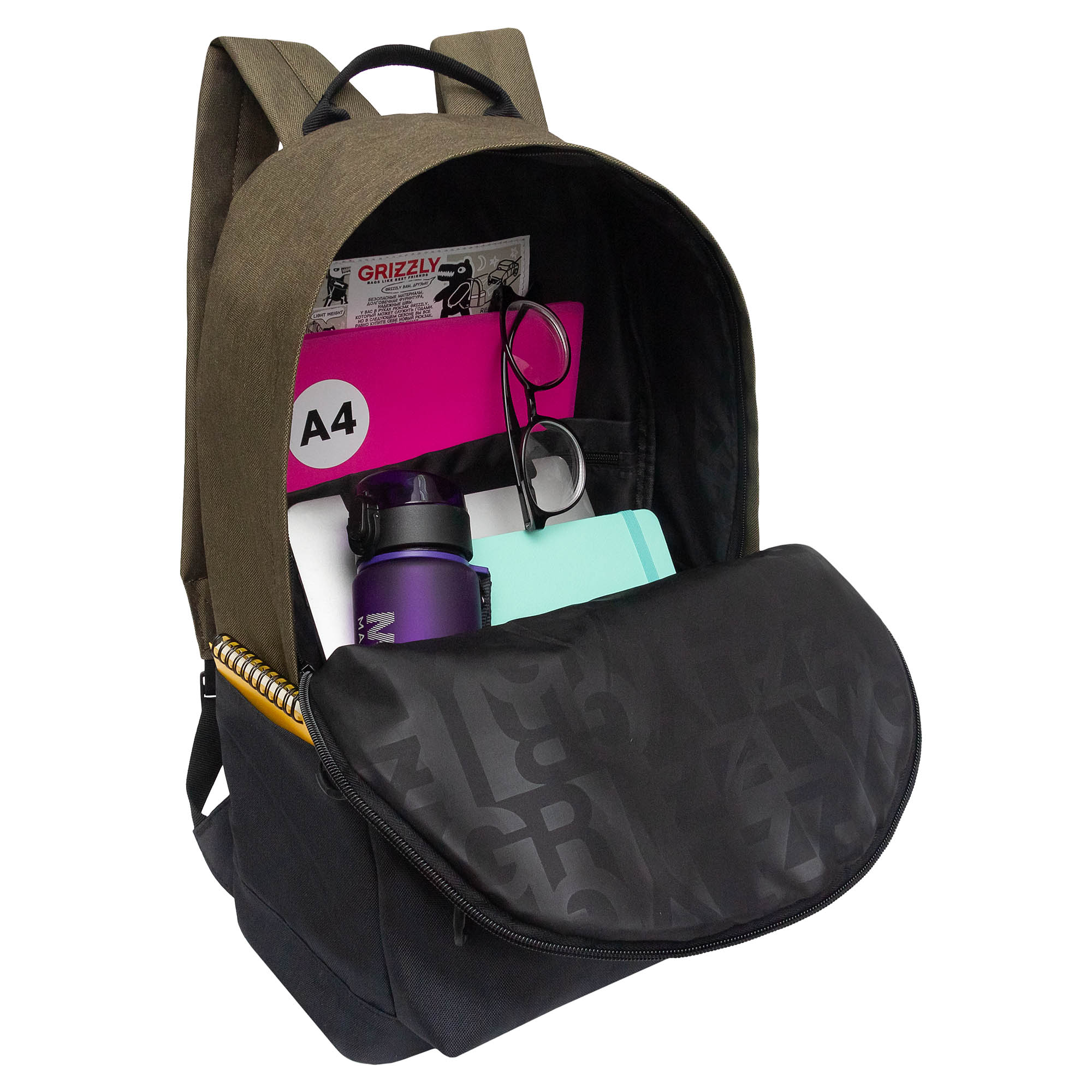 Рюкзак Grizzly мужской - фото 6