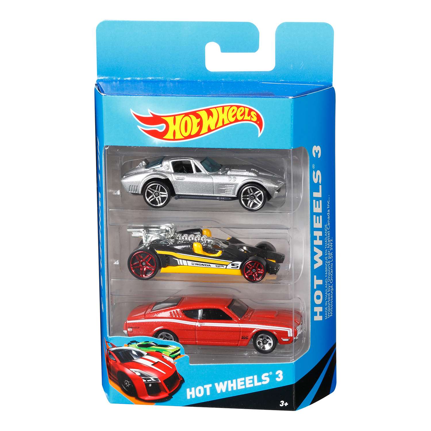 Игровой набор Hot Wheels из 3 машинок в ассортименте K5904 - фото 19