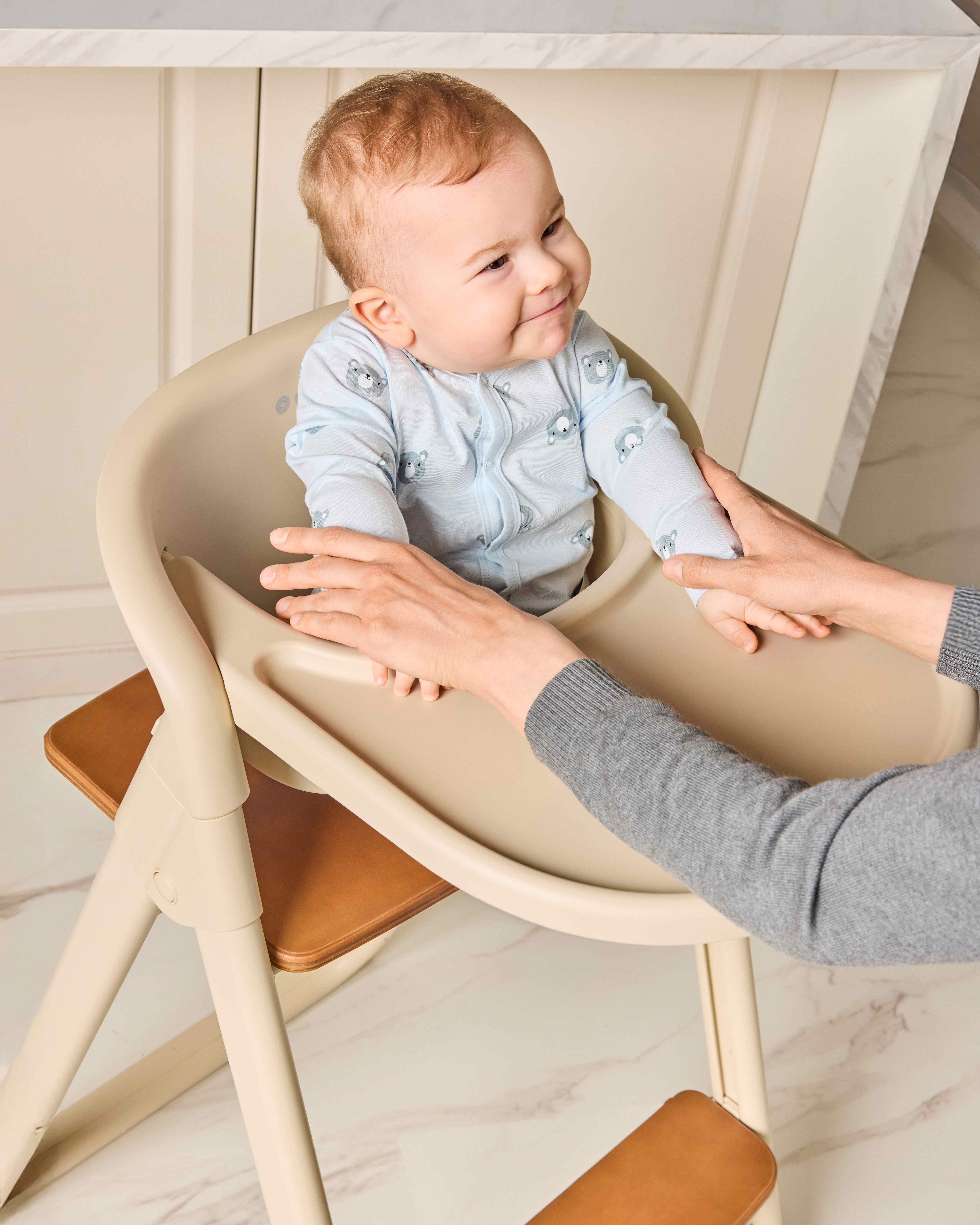 Стульчик для кормления Olsson Ingrid бежевый - фото 4